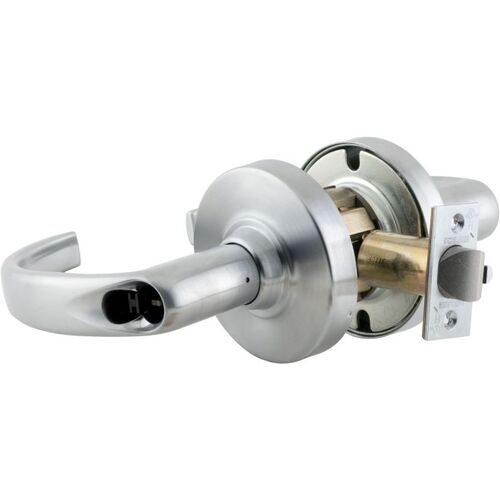 ND Series Corridor Large Format Less Core Sparta with 13-247 Latch 10-025 Strike Satin Chrome Finish