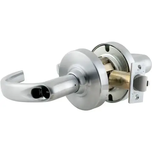 ND Series Vandlgard Corridor Large Format Less Core Sparta with 13-247 Latch 10-025 Strike Satin Chrome Finish