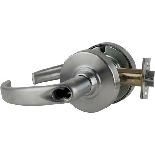 ND Series Entry Small Format Less Core Sparta with 13-247 Latch 10-025 Strike Satin Chrome Finish