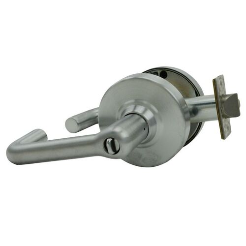 ND Series Entry Less Cylinder Tubular with 13-247 Latch 10-025 Strike Satin Chrome Finish