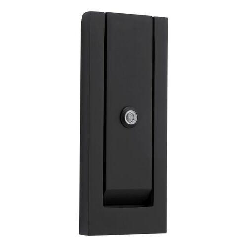 Modern Door Knocker with Scope Satin Black Finish