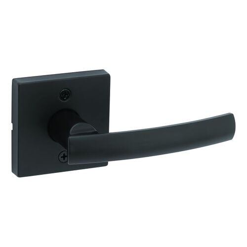 Sydney Lever with Square Rose Half Dummy Door Lock Iron Black Finish