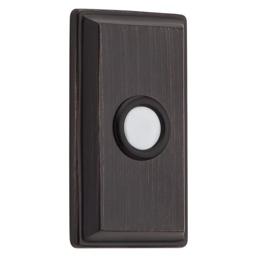 Rectangular Bell Button Venetian Bronze Finish