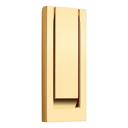 Modern Door Knocker Lifetime Brass Finish