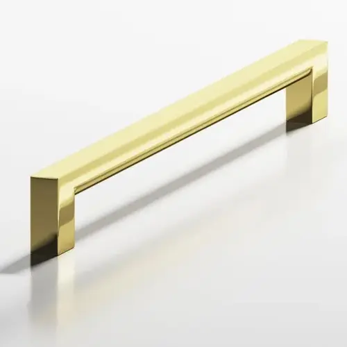 745 Series 8" Center to Center Cabinet Pull Polished Brass Finish