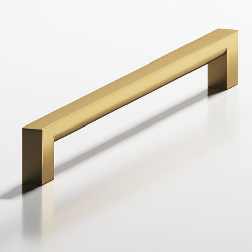 745 Series 8" Center to Center Cabinet Pull Satin Brass Finish