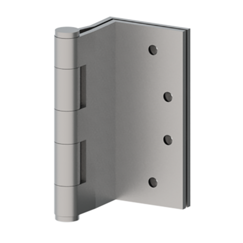 Hager 008134 1260 4" x 4" Full Mortise Plain Bearing Five Knuckle Standard Weight Swing Clear Hinge, Prime Coat Finish