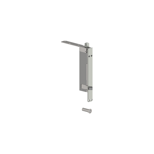 295W Automatic Flush Bolt with Fire Bolt for Wood Doors, Satin Stainless Steel Finish