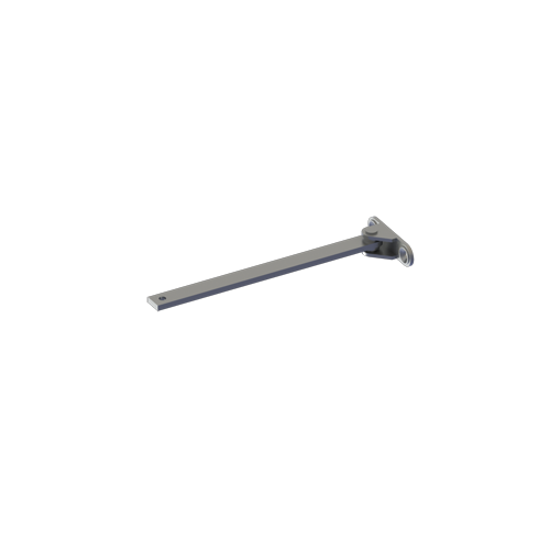 Hager 098370 5112 Long Rod and Shoe for 5100 Series Aluminum Finish