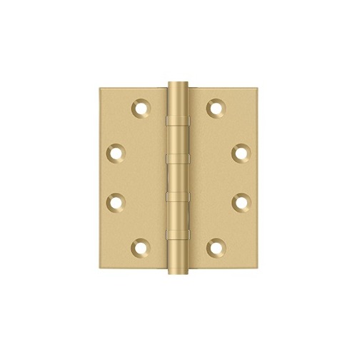 4-1/2"x4" Hinge, Ball Bearing, Solid Brass