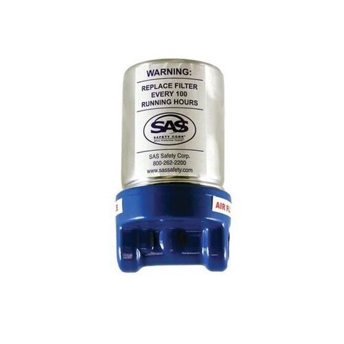 SAS Safety Corp. 9700-09 Exhaust Filter Assembly, Use With: 9810-00, 9820-00 1/2 and 3/4 hp Oil-Less Air Pumps