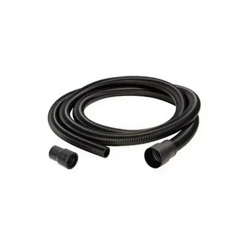 Vacuum Hose with Connector, Use With: DEROS PROS/ROS/MR Series Black