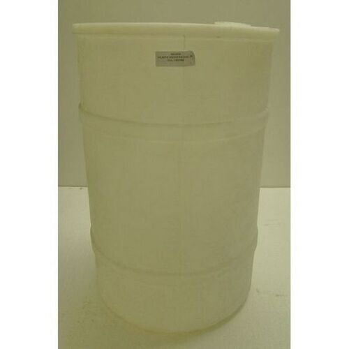 Drum, 20 gal, LDPE Plastic, Use With: URS2000 Series Solvent Recycler