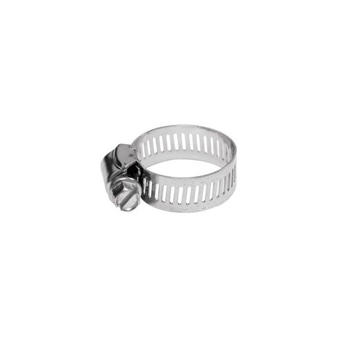 AES Industries 12 12 Worm Gear Hose Clamp, 1-1/4 in, Stainless Steel