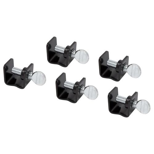 AES Industries 20410 Midget Panel Clamp Set, 1/2 in H