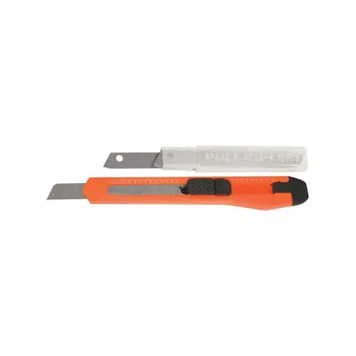 244 Snap Blade Knife with Blade - Carded, ABS Body, Steel Blade