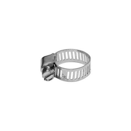 AES Industries 6 6 Worm Gear Hose Clamp, 3/4 in, Stainless Steel