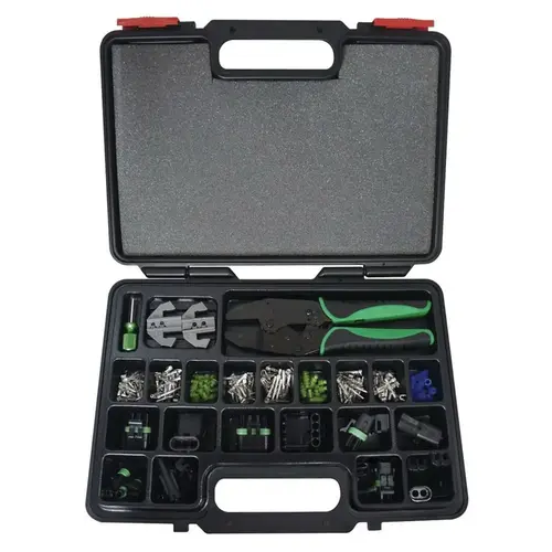 220-Piece Crimping Tool and Accessory Set