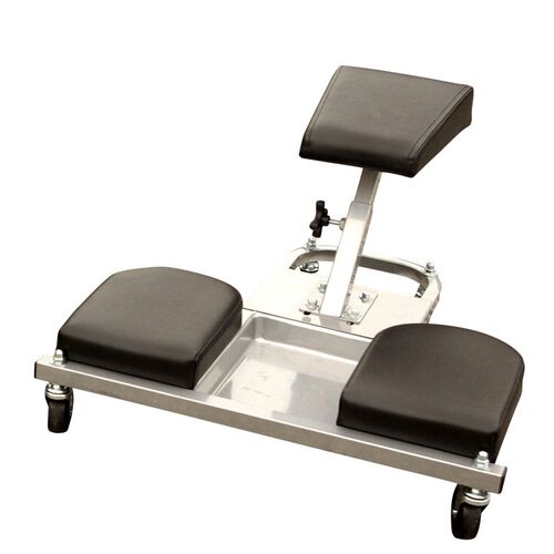 Knee Saver Work Seat With Tray