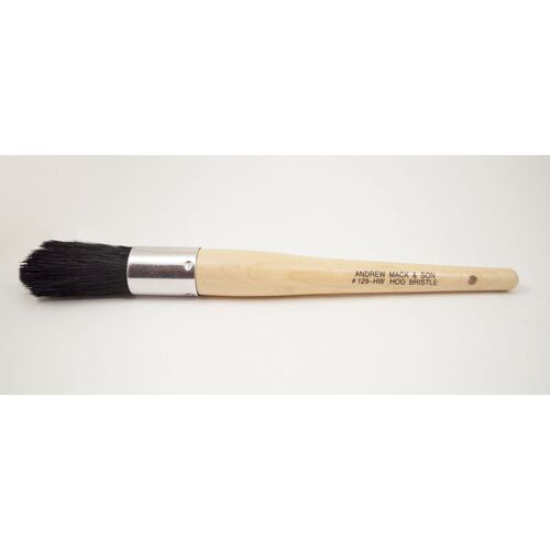 ANDREW MARK 129-HW 129 Series Heavy Duty All Purpose Parts Cleaning Brush, 11-1/4 in OAL, Hog, Wood Handle