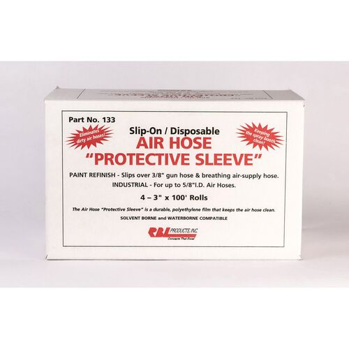 135 Air Hose Protective Sleeve, Polyethylene Film, 100 ft L x 2-1/4 in W