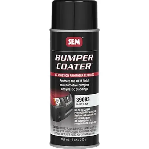 Trim Paint, 16 oz Aerosol Can, Gloss Black