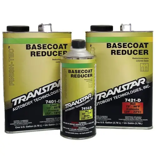 Basecoat Reducer, 1 gal Can, Cool Speed/55 to 65 deg F Clear