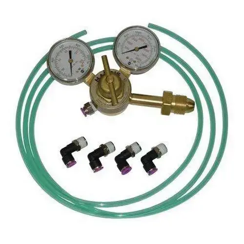 Nitrogen Regulator Installation Kit, 7 in L x 8 in W x 8 in H