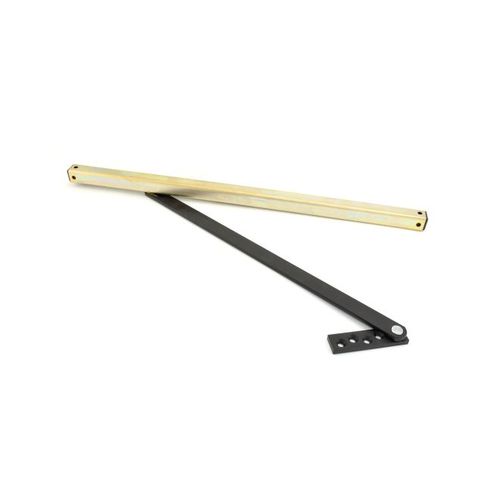 Medium Duty Size 3 Concealed Overhead Stop Black Finish