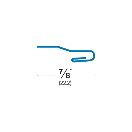 Brixwell 21-ZN Metal Weatherstripping