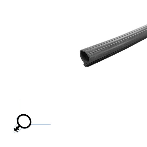 Kerf Gasketing Black Silicone