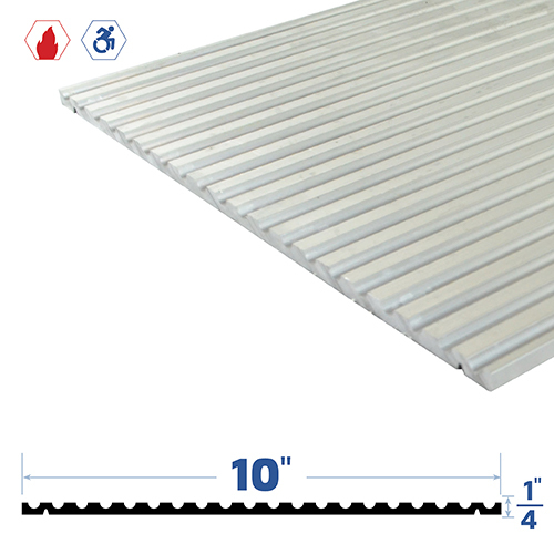 Adjustable Threshold (10" by 1/4") Mill Aluminum