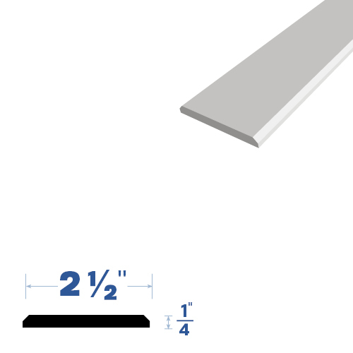 48" Threshold (2-1/2" by 1/4") Mill Aluminum4