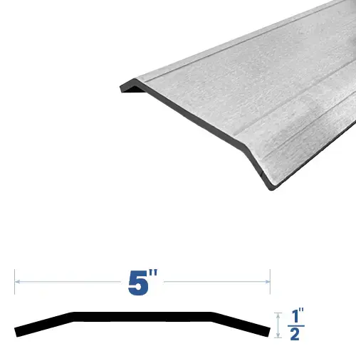 84" Stainless Steel Threshold (5" by 1/2") Stainless Steel7