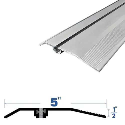 36" Threshold with Thermal Break (5" by 1/2") Mill Aluminum3