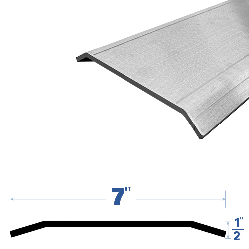 36" Stainless Steel Threshold (7" by 1/2") Stainless Steel3