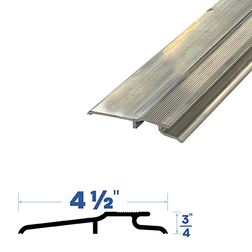 72" Threshold (4-1/4" by 3/4") Mill Aluminum6