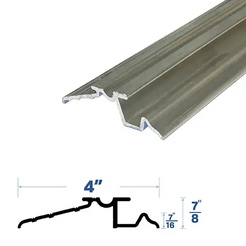 36" Threshold (4" by 7/8") Mill Aluminum3