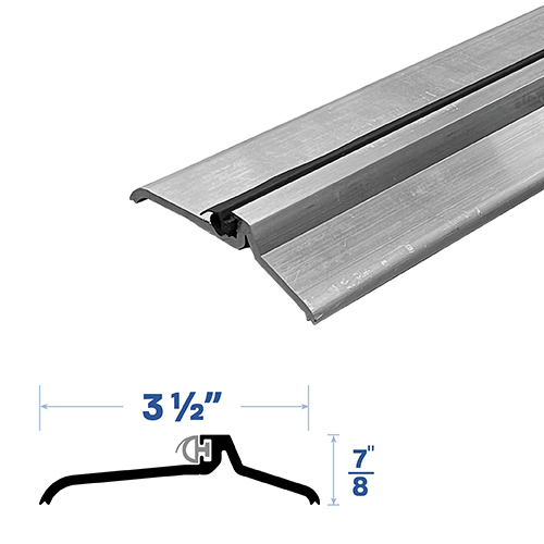 84" Threshold (3 1/2" by 7/8") Mill Aluminum7