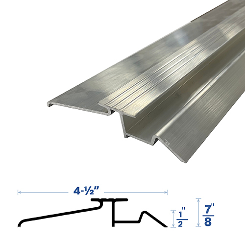 36" Threshold (4-1/2" by 7/8") Mill Aluminum3