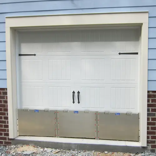 Interlocking Flood Barrier For Over-sized Doors