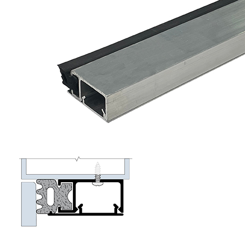 84" Gasketing (1-19/32" by 3/4") Mill Aluminum7