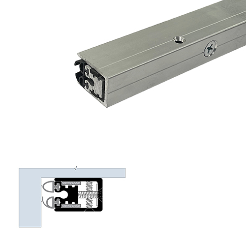 72" Gasketing (1-1/2" by 29/32") Clear Anodized6