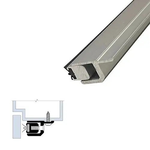 Gasketing (1" by 9/16") Clear Anodized