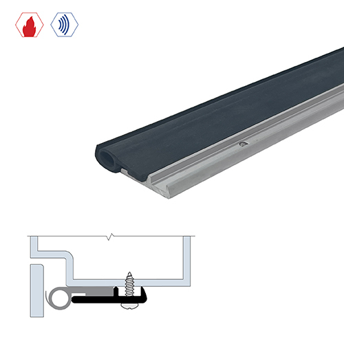 Mechanically Fastened Gasketing (1-3/8" by 7/32") White Powder Coat