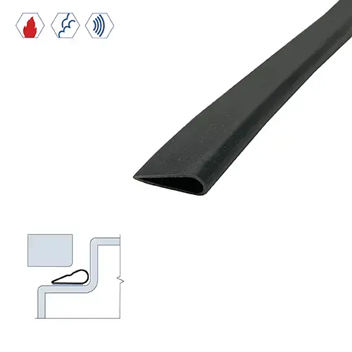 Self-Adhesive Gasketing Gray Silicone