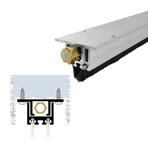Brixwell 72553MASF18 Concealed Automatic Door Bottom (13/8" by 3/4