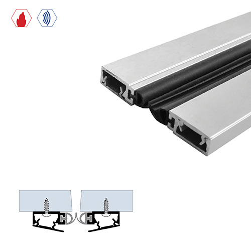 84" Meeting Stile (1-1/8" by 3/8") Clear Anodized7