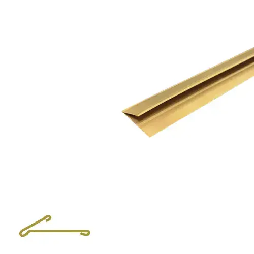 Brixwell B181-84 84" Interlocking Metal Weatherstrips7
