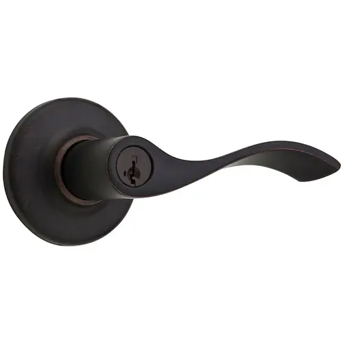Balboa Entry Door Lock SmartKey with New Chassis and 6AL Latch and RCS Strike Venetian Bronze Finish